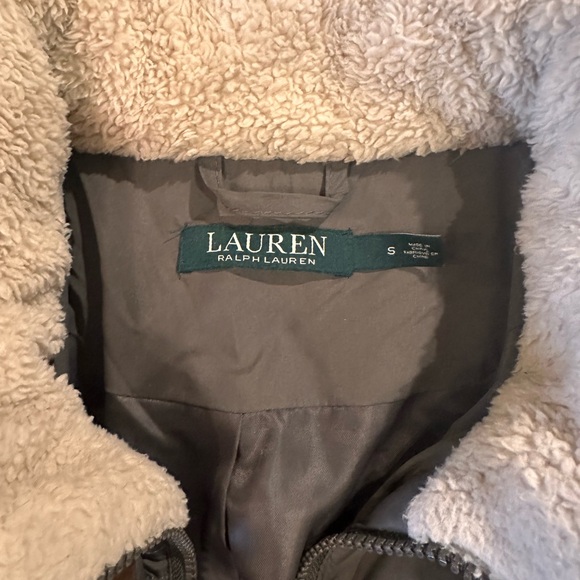 Ralph Lauren olive green long winter coat - Picture 4 of 5